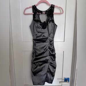 Chic Black Backless Dress with Timeless Appeal